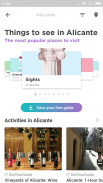Alicante Travel Guide in english with map screenshot 1