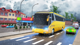 Bus Driving Simulator Bus game screenshot 0