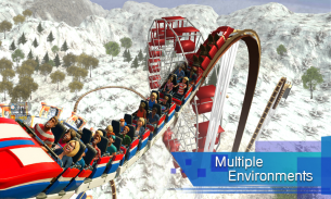 Real Roller Coaster Park Ride Rush Simulator screenshot 6