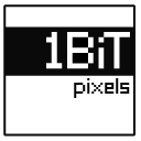 1 bit pixels Icon