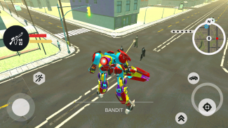 Humanoid Robot Hero City Fight screenshot 6