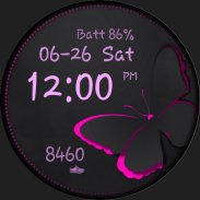 PWW05 - Ladies Digi Watch Face screenshot 3