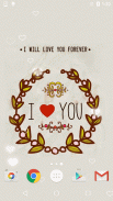 I Love You Live Wallpaper screenshot 0