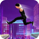 Sky Parkour Jumper Yarışı 3D