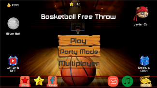 Basketball Free Throw screenshot 0