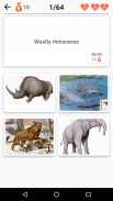 Extinct animals, endangered species! Rare animals screenshot 10