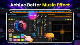 DJ музикален миксер-3D плейър screenshot 3