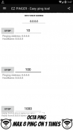 EZ PING - Easy ping tool screenshot 1