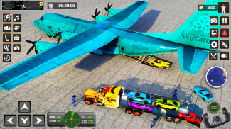 Car Transport Airplane Games screenshot 6