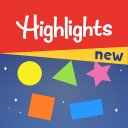 Highlights Shapes – Shape Sorting & Color Mixing Icon