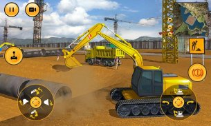 Heavy Excavator Construction Sim 2018 screenshot 1