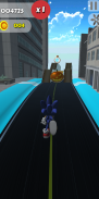 Blue Hedgehog Dash Runner screenshot 4