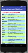 Linux Unix Commands Cheat Sheet screenshot 0