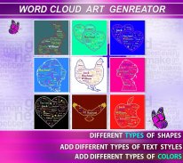 Word Cloud Art Generator screenshot 1