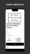 Unique Threading Salon screenshot 5