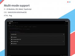 JSitor - Advance JavaScript, HTML and CSS Editor screenshot 8