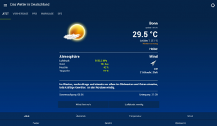 The Weather in Germany: Radar, weather warnings screenshot 0