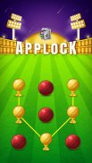 AppLock Theme Cricket screenshot 2