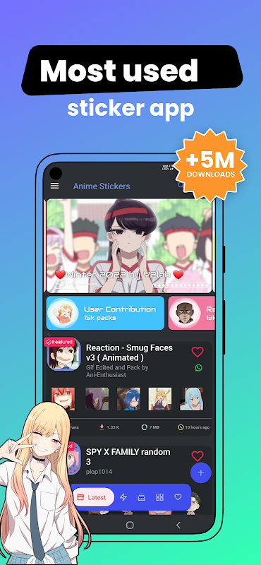 Anime Stickers for WhatsApp for Android - Free App Download