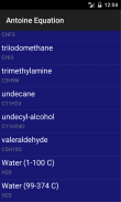 Antoine Equation Lite screenshot 10