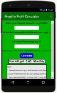 Monthly Profit Calculator screenshot 0