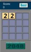 2048 Number Puzzle Color screenshot 0