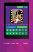 Bollywood Quiz - Guess Bollywood Actress and Actor screenshot 3