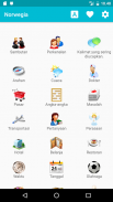 Belajar bahasa Norwegia screenshot 1