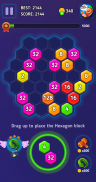 Pb Hexagon : match-3 : puzzle game screenshot 1