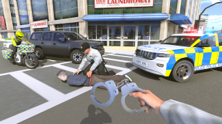 Police Car Driving Motorbike screenshot 9