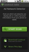 Lookout Ad Network Detector screenshot 0