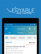 Veryable - Work & Get Paid Daily. screenshot 1