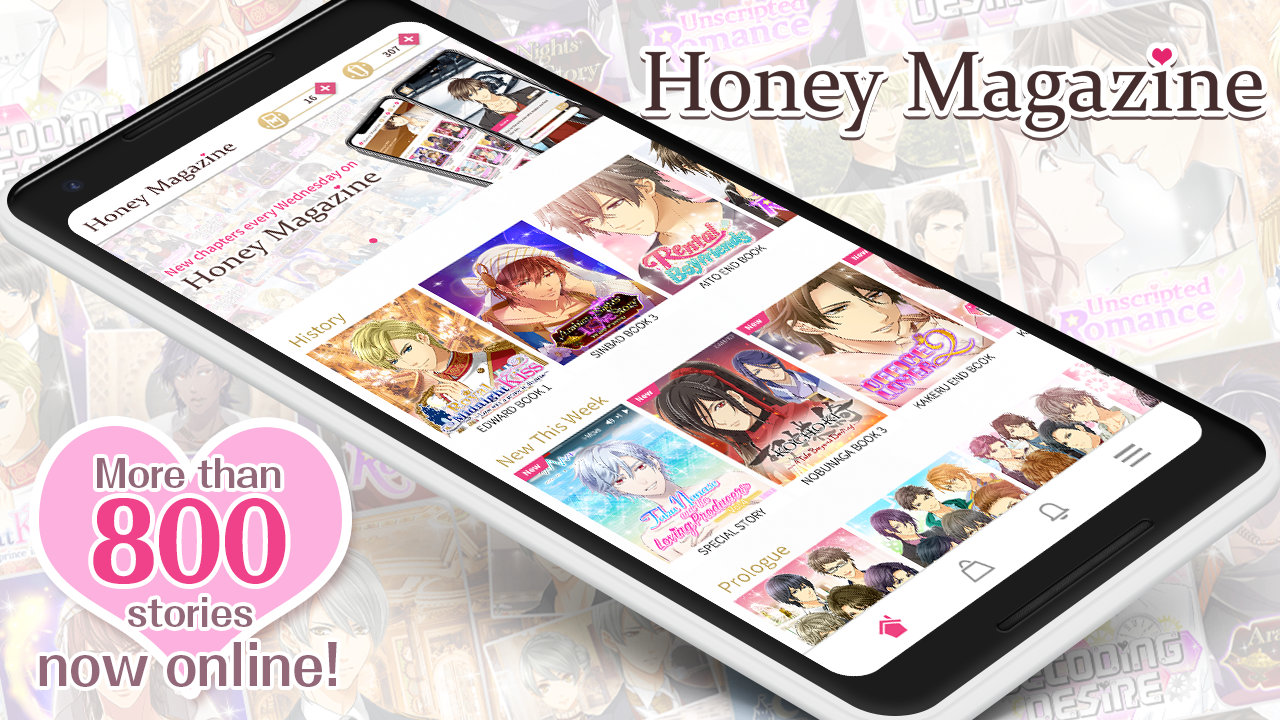 Honey Magazine - Free otome dating game - Загрузить APK для Android |  Aptoide