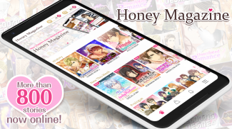 Honey Magazine - Otome game gratuit screenshot 7