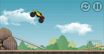 Monster Truck Race screenshot 1