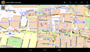 Leeds Offline City Map screenshot 3