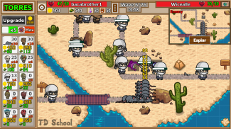 Tower Defense School - Multiplayer TD Battles screenshot 1