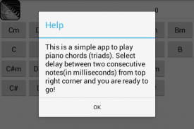 Piano Chords screenshot 1
