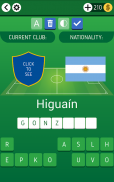 Estrellas de Fútbol Quiz screenshot 2