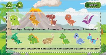 Edukasi Mengenal Hewan Dinosaurus screenshot 0