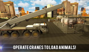 Wild Animal Transport Train 3D screenshot 11