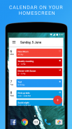 Calendar Widget: Agenda screenshot 0