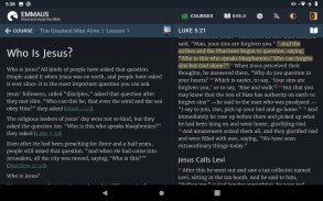 Emmaus Bible Courses screenshot 7