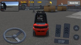 FORKED UP parkour 3D Forklift driving simulator screenshot 4