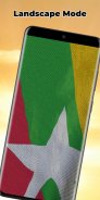 Myanmar Flag Live Wallpaper screenshot 6