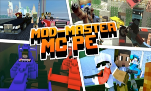 Master Mods for minecraft PE - mod mcpe Addons screenshot 0