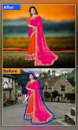 Women saree photo Editor screenshot 4