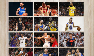 Puzzle de joueurs de basket-ball screenshot 0