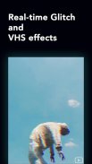 Movee: animate your photo with vhs glitch graphics screenshot 3