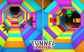 MULTI-COLORFUL TUNNEL: SURVIVAL OF THE FITTEST: screenshot 4